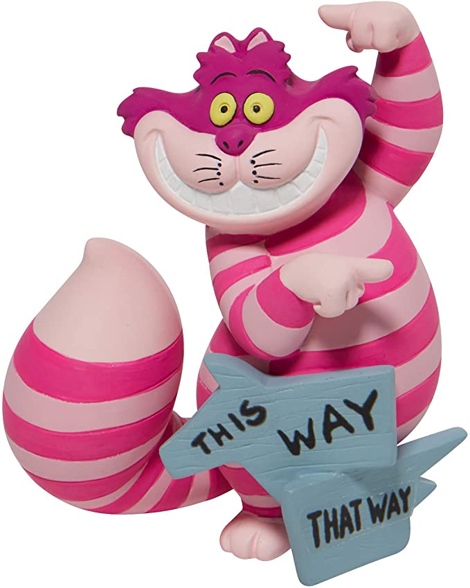 Cheshire "This Way" Figure
